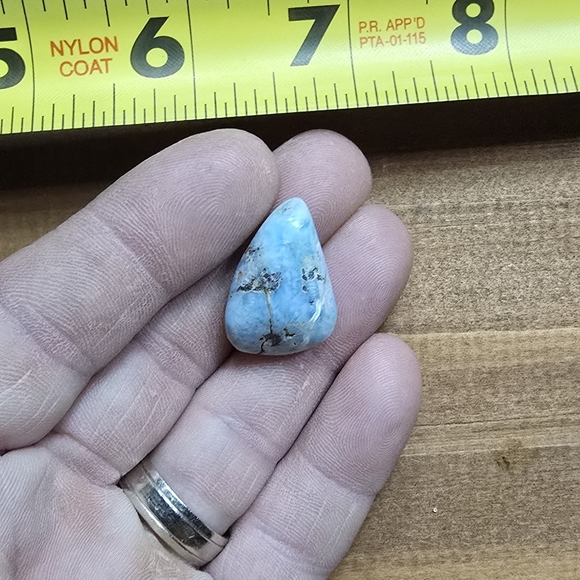 Elegant Blue Carribean Larimar Cab - Picture 10 of 12